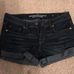 American eagle jean shorts